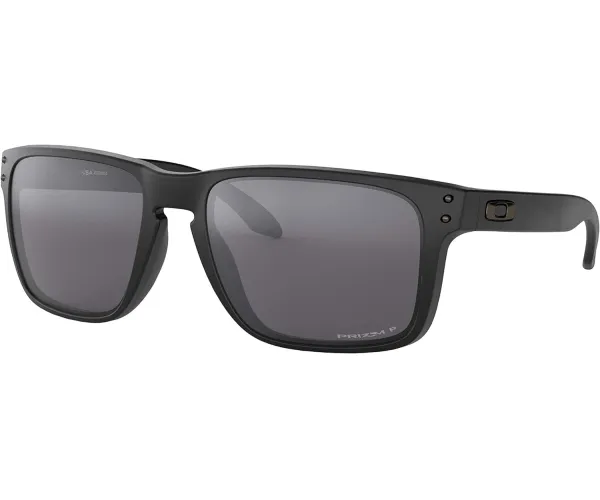 Oakley Men's Oo9417 Holbrook XL Square Sunglasses Matte Black/Prizm Black Polarized 59 Millimeters