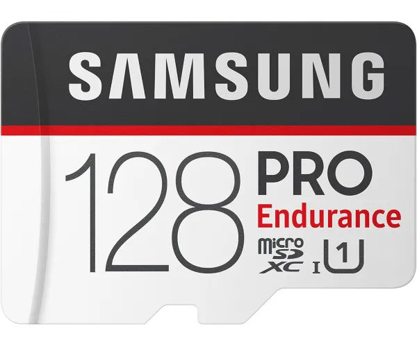 Samsung PRO Endurance 128GB 100MB/s (U1) MicroSDXC Memory Card with Adapter (MB-MJ128GA/AM) Standard 128GB
