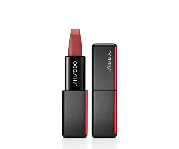 Shiseido ModernMatte Powder Lipstick - Full-Coverage, Non-Drying Matte Lipstick - Weightless, Long-Lasting Color - 8-Hour Coverage Semi Nude - 508