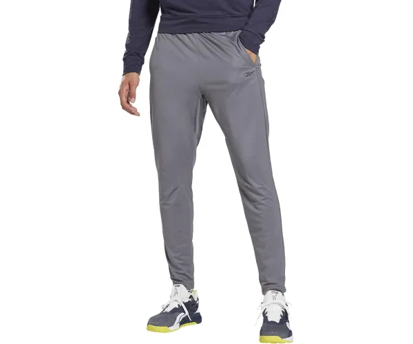 Reebok Men's Standard Workout Ready Knit Pant Medium Cold Grey