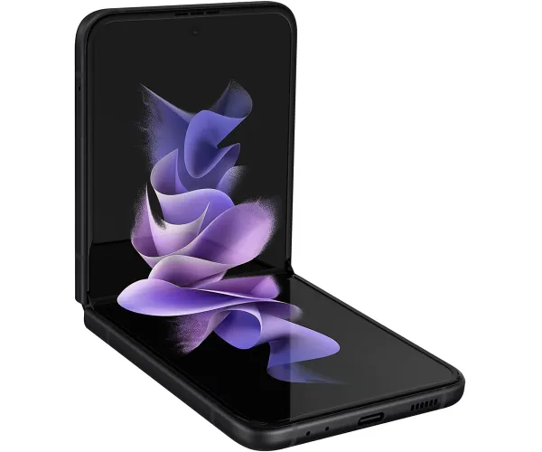 SAMSUNG Galaxy Z Flip 3 5G Cell Phone, Factory Unlocked Android Smartphone, 256GB, Flex Mode, Super Steady Camera, Ultra Compact, US Version, Phantom Black Phantom Black 256GB