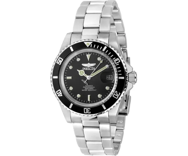 Invicta Men's Pro Diver Collection Coin-Edge Automatic Watch Stainless Steel