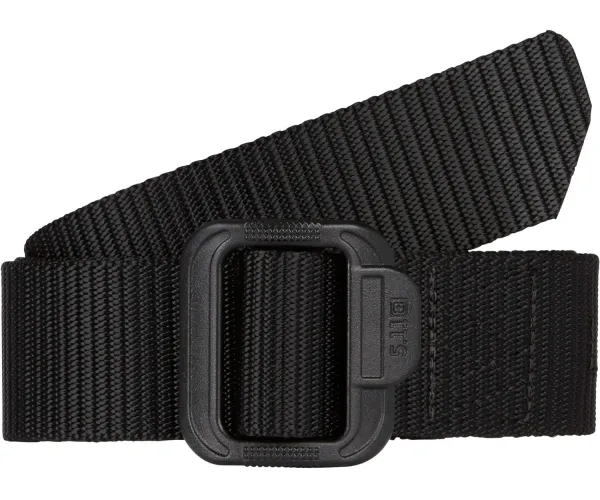 5.11 Tactical Men's 1.5-Inch Convertible TDU Belt, Nylon Webbing, Fade-and Fray-Resistant, Style 59551 Large Black