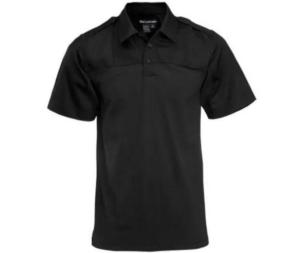 5.11 Tactical Men's Rapid PDU Short Sleeve Shirt, Available in Short, Regular and Tall Sizes 6X-Large-Tall Black