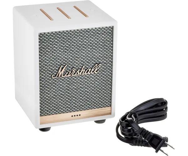 Marshall Uxbridge Home Voice Speaker with Amazon Alexa Built-in, White White Speaker