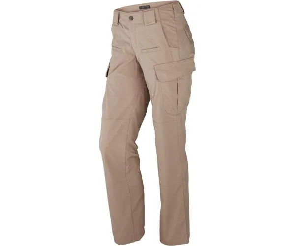 5.11 Tactical Women's Stryke Covert Cargo Pants, Stretchable, Gusseted Construction, Style 64386 14 Khaki