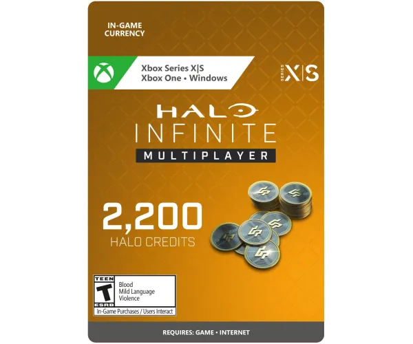 Halo Infinite – 2, 000 Halo Credits + 200 Bonus – Xbox Series X|S, Xbox One, Windows [Digital Code] Halo Credits 2,200 Credits