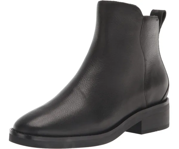 Cole Haan Women's River Chelsea Bootie Boot 8.5 Black Leather W/Black Outsole